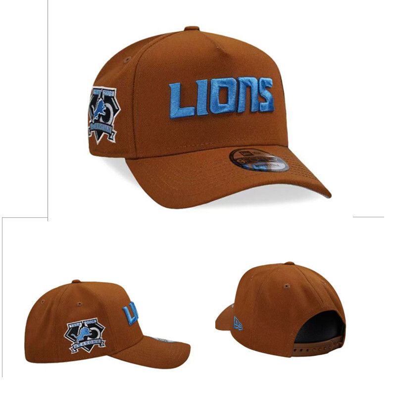 2025 NFL Detroit Lions Hat style TX 01